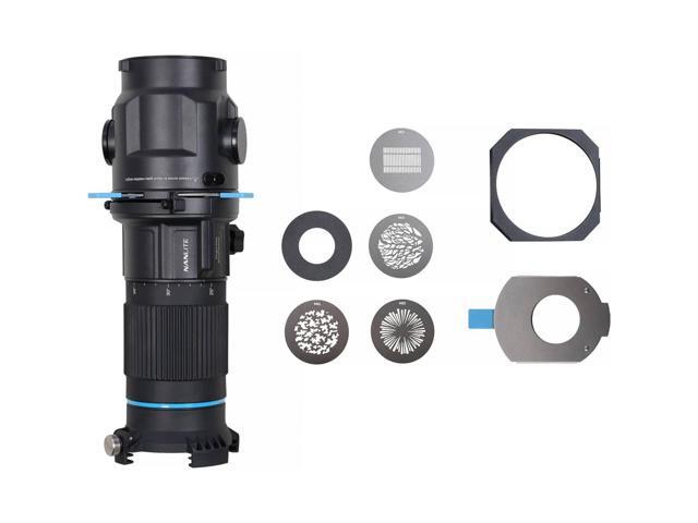 Nanlite Forza Bowens Mount Projection Attachment with 25-45 Degree Zoom Lens