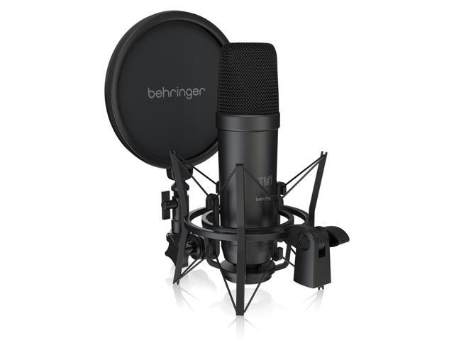 Behringer TM1 Dark Edition Complete Microphone Recording Package, Black