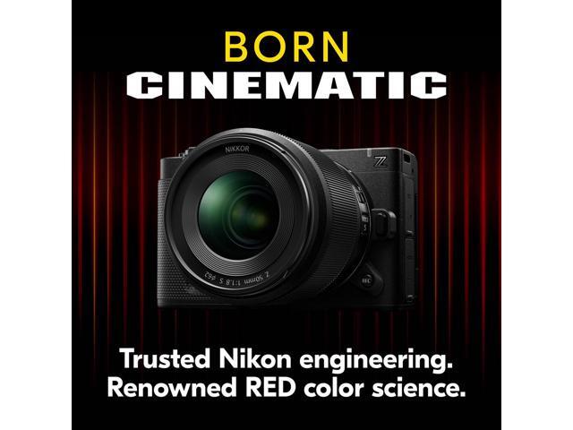 Nikon - ZR Full-frame Mirrorless Cinema Camera 24-50mm Zoom Lens Kit, for Z Mount Lenses - Black - image 6
