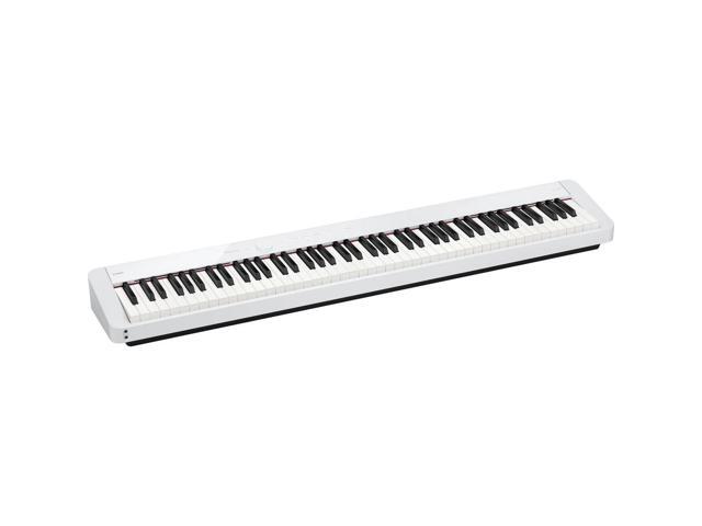 Casio PX-S1100 Privia 88-Key Slim Digital Stage Piano with Bluetooth Adapter, White