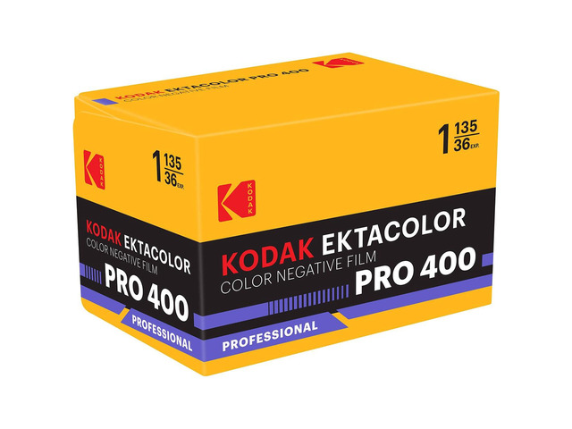 Kodak Ektacolor Pro 400 Color 135 Negative Roll Film, 36 Exposures #7519523