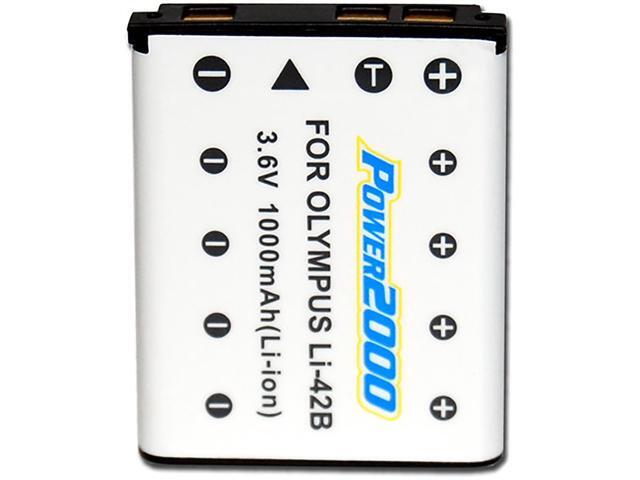 Power2000 ACD-478 3.6V 1000mAh Rechargeable Lithium-ion Battery for Select Camera Batteries