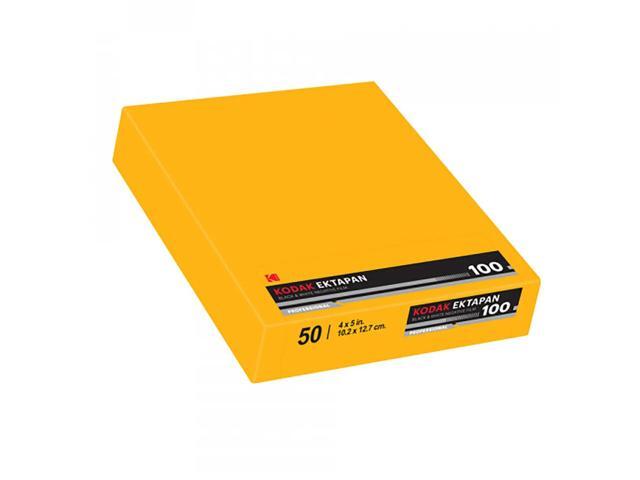 Kodak Ektapan 100 4x5' Black and White Negative Film, 50 Sheets #7520836