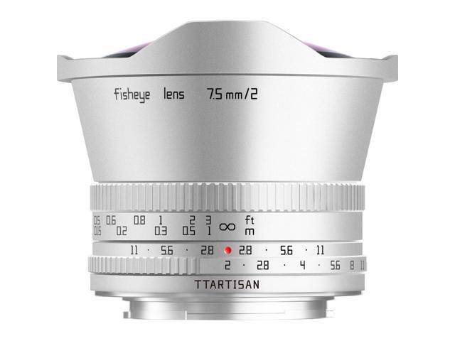 TTArtisan TTARTISAN APS-C 7.5mm F2.0 Fuji X mount (Silver color) #C7520-X-S