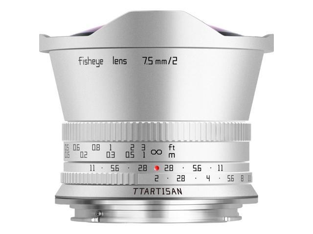 TTArtisan TTARTISAN APS-C 7.5mm F2.0 Canon RF mount (Silver color) #C7520-RF-S