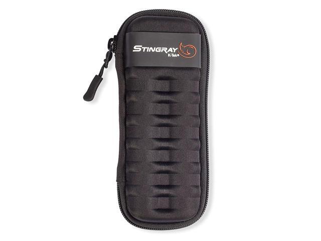 K-Tek Semi-Rigid Clamshell Case for 2x Short Shotgun Microphones, Small