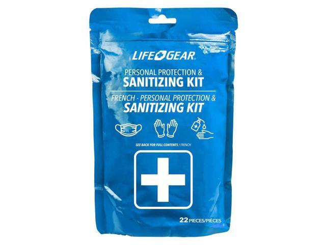 Life+Gear Personal Protection Equipment Sanitizing Kit