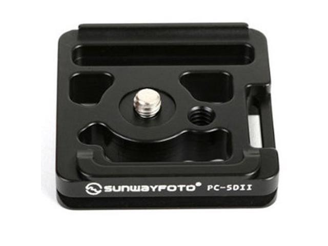 SunwayFoto PC-5DII Custom Quick-Release Plate for Canon 5D Mark II Camera