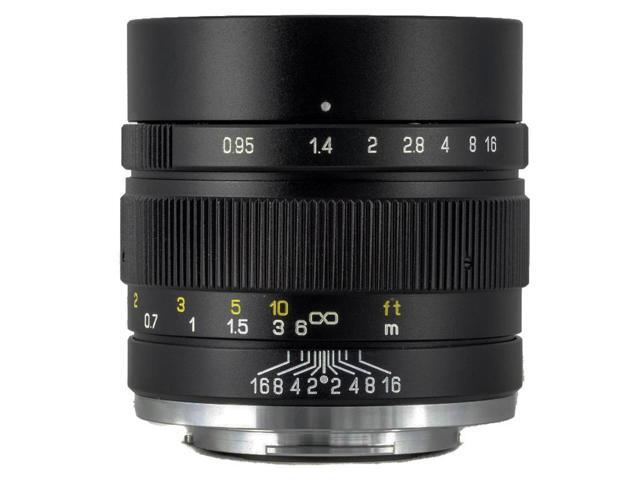 Mitakon Zhongyi Speedmaster 35mm f/0.95 Mark II Lens for Canon EOS M, Black