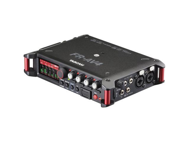 Tascam FR-AV4 4-Channel 32-Bit Float Field Recorder and Timecode Generator with Mixer