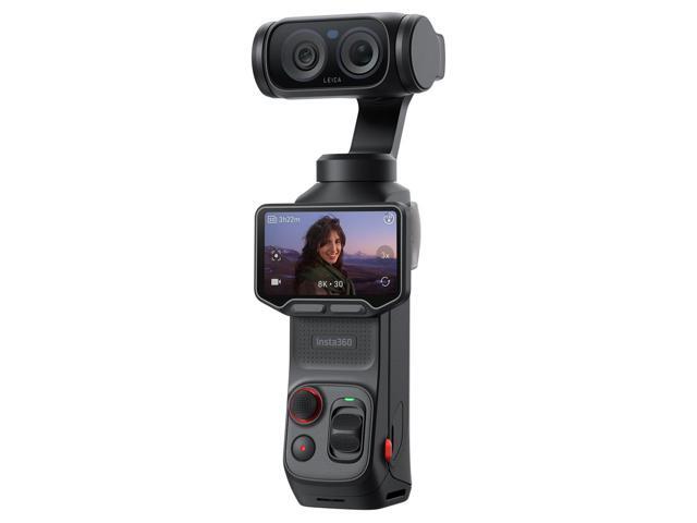 Insta360 Luna Ultra 8K Dual-Lens Gimbal Camera Standard Combo, Cosmic Black