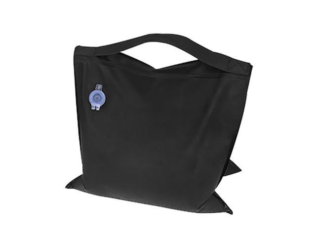 Ikan 22 lbs Empty Waterproof Saddle Water and Weight Bag, Black