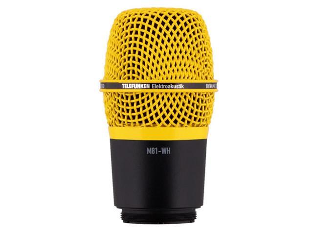Telefunken M81-WH Wireless Supercardioid Universal Dynamic Microphone Capsule for Lectrosonics HH/HHa, Sony UTX-M03 and Select Shure Transmitters,...