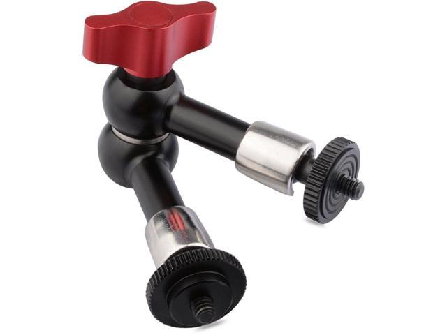 CAMVATE 7' Articulating Magic Arm V1 with 1/4'-20 Screws, Red Knob
