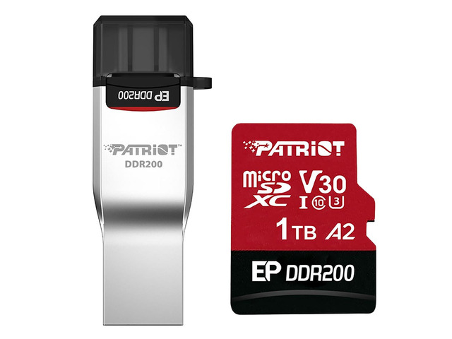 Patriot EP 1TB Micro SD U3 V30 A2 DDR200