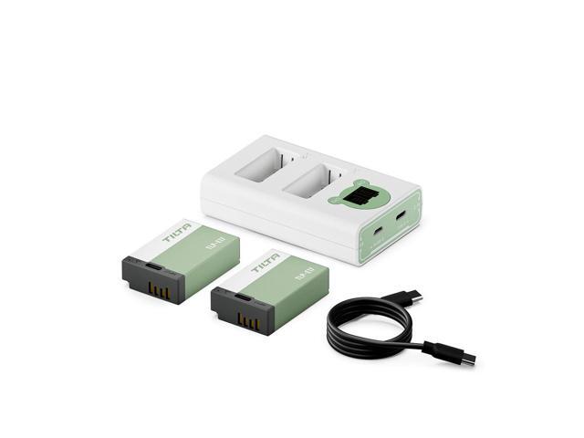 Tilta 2-Channel Charger with 2x LP-E17 Battery, Ash Green