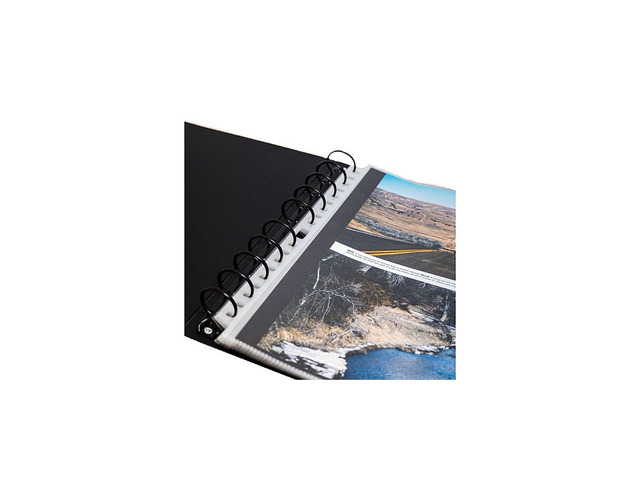 Itoya 9x12' Art Profolio Binder Refill Page, 20 Pages, Pack of 6, Clear