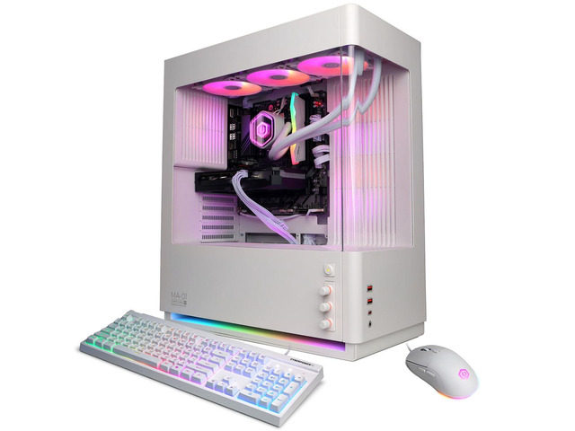 CyberPowerPC Gamer Supreme Liquid Cooled Gaming Desktop Computer, AMD Ryzen 7 9850X3D 4.7GHz, 32GB RAM, 1TB SSD, NVIDIA GeForce RTX 5060 Ti 16GB,...