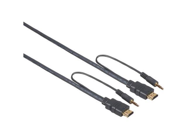 Kramer Electronics C-MHMA/MHMA High-Speed HDMI M Cable & 3.5mm Audio Cable, 10'