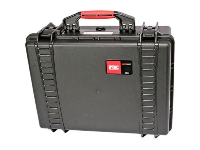 HPRC 2500 Premium Design, Watertight, Unbreakable Hard Case with Cubed Foam, Color: Black (ID: 17.72x12.6x6.9')