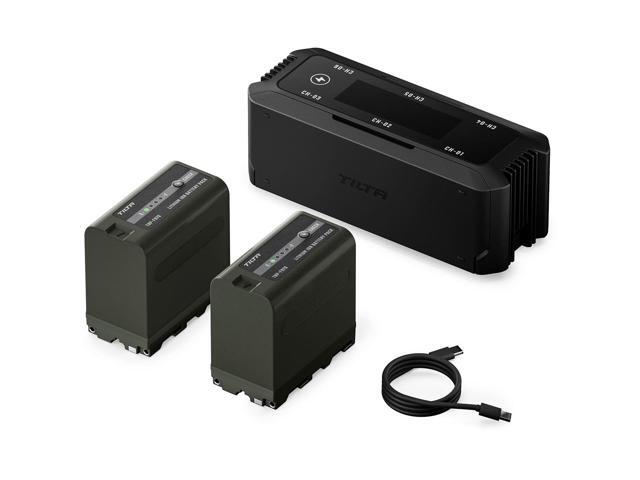 Tilta 6-Channel Foldable Charging Station with 2x NP-F970 Battery #TBC-NPF-A-B