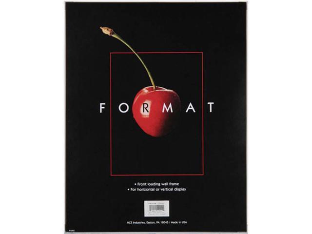 MCS Plastic Format Frame for 5x7' Photograph, White #12440