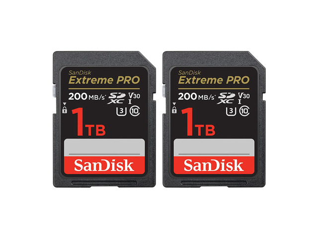 SanDisk Extreme PRO 1TB UHS-I U3 SDXC Memory Card Bundle
