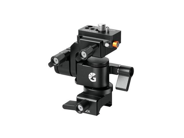 Bright Tangerine Universal Dual NATO Monitor Mount with Quick Release NATO Rail Mk II