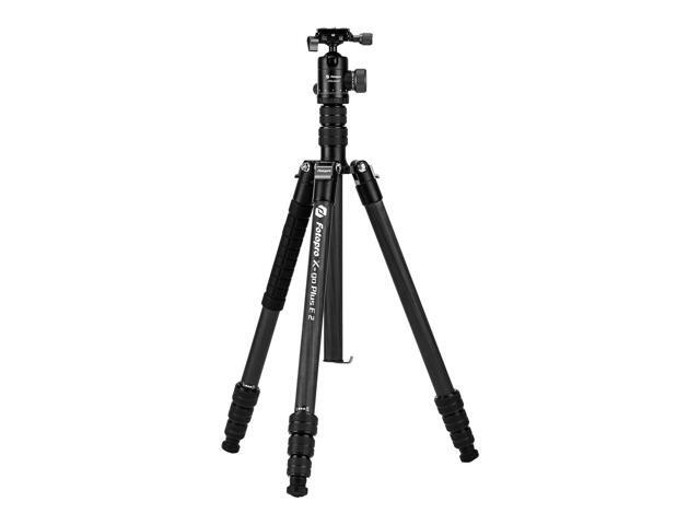 FotoPro X-Go Plus E2 4-Section CF Tripod/Monopod with FPH-52QP Ball Head