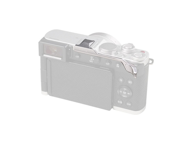 SmallRig Thumb Grip for Panasonic LUMIX L10 Camera, Silver