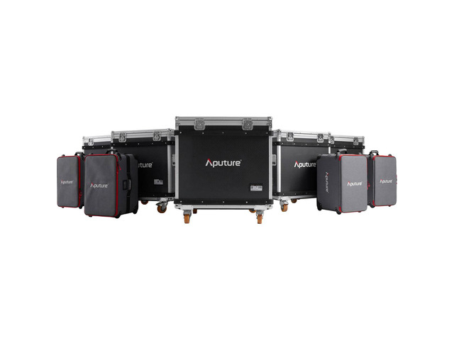 Aputure INFINIMAT 8x8' 1600W RGBWW LED Mat Panel Light with Clear Softbox Pack