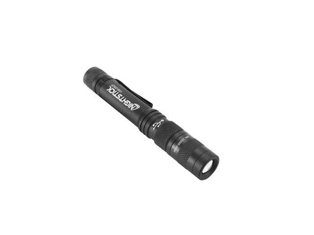 Nightstick USB-205ZF USB-C Rechargeable Zoom-Focus LED Penlight, Black