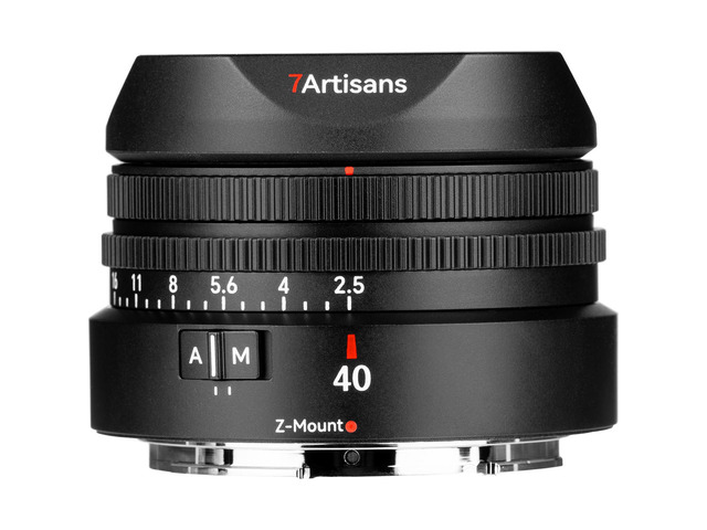 7artisans Lite Series AF 40mm f/2.5 Lens for Nikon Z