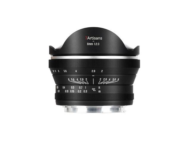 7artisans 6mm F2.0 Canon (EOS-R Mount) #6F2B-R