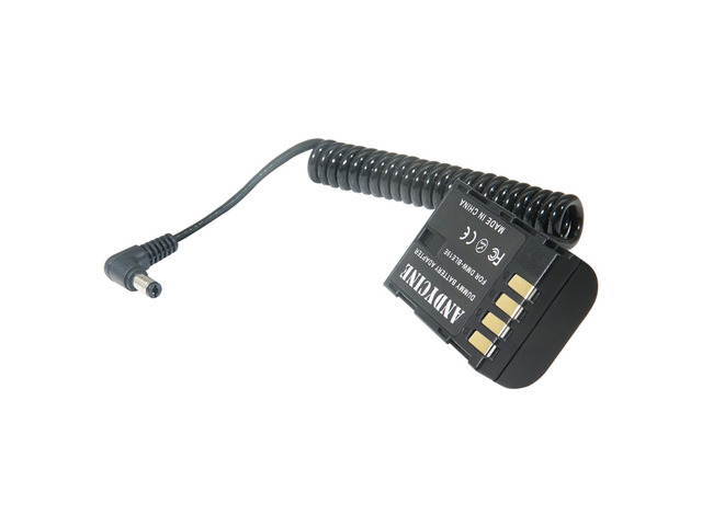 AndyCine ANDYCINE DC Power Cable to BMW-BLF19E Dummy Battery Adapter