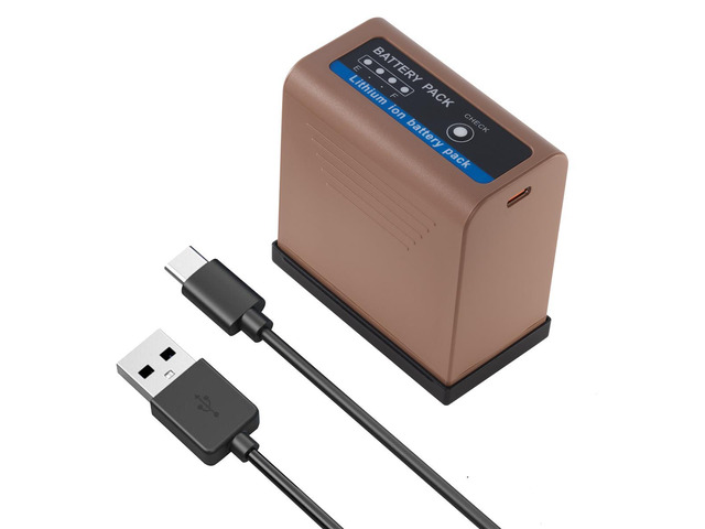 Green Extreme NP-F970 76.3Wh 7.4V 10500mAh Li-Ion Battery with USB-C Port