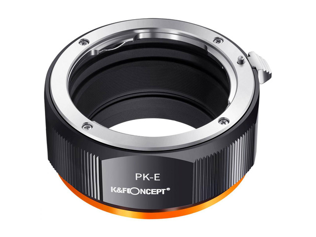 K & F Concept KF Concept M17105 Pentax K Lenses to Sony E NEX/Alpha Lens Adapter Ring