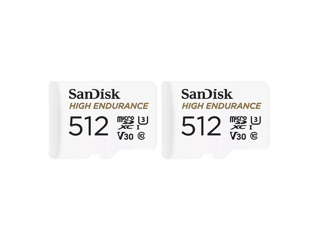 SanDisk High Endurance UHS-I U3 microSD Memory Card with SD Adapter - 1TB