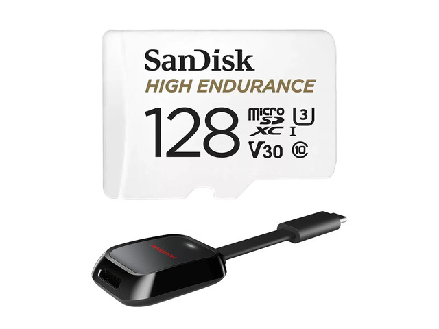 SanDisk High Endurance UHS-I U3 microSD Memory Card with SD Adapter - 1TB
