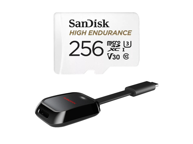 SanDisk High Endurance UHS-I U3 microSD Memory Card with SD Adapter - 1TB