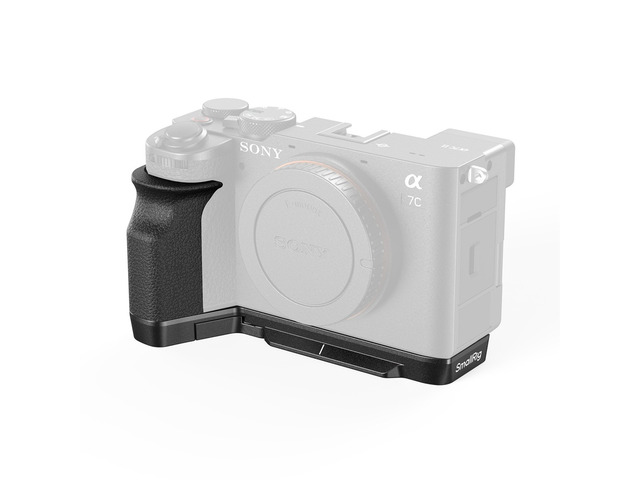 SmallRig L-Shaped Mount Plate with Silicone Handle for Sony Alpha 7C II and Alpha 7CR Camera