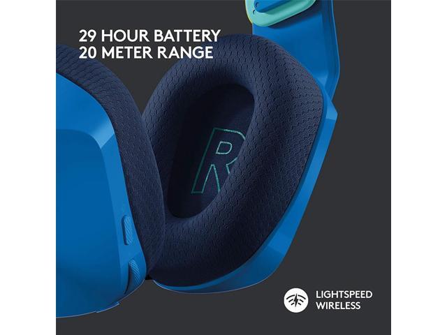 Logitech - G733 LIGHTSPEED Wireless Gaming Headset for PS4, PC - Blue - image 4