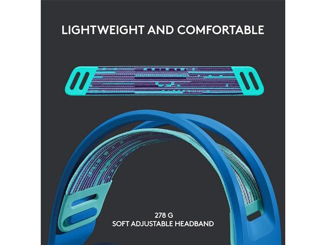 Logitech - G733 LIGHTSPEED Wireless Gaming Headset for PS4, PC - Blue - image 5