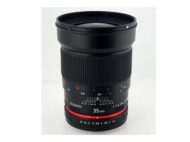 Rokinon 35mm f/1.4 Manaul Focus Lens for Four Thirds System #RK35M-O
