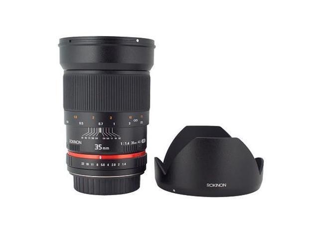 Rokinon 35mm f/1.4 Manaul Focus Lens for Four Thirds System #RK35M-O