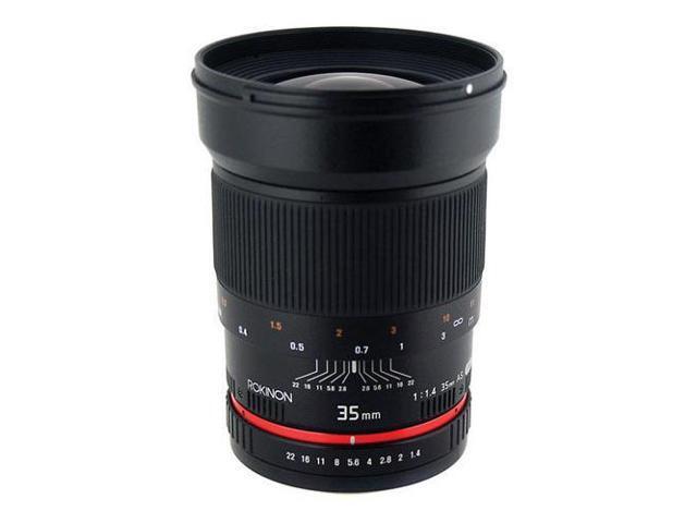 Rokinon 35mm f/1.4 Manaul Focus Lens for Four Thirds System #RK35M-O