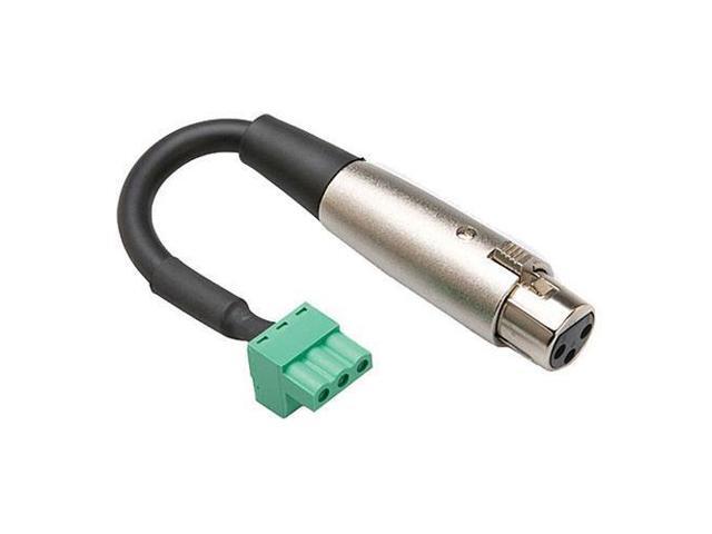Hosa Technology 6' Low-Voltage XLR3F to PHX3F Adapter #PHX-206F BULK