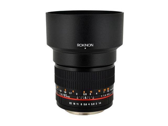 Rokinon 85mm f/1.4 AS IF UMC Lens for Micro Four Thirds Mount #85M-MFT