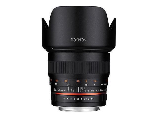 Rokinon 50mm f/1.4 Aspherical IF Lens for Canon EF