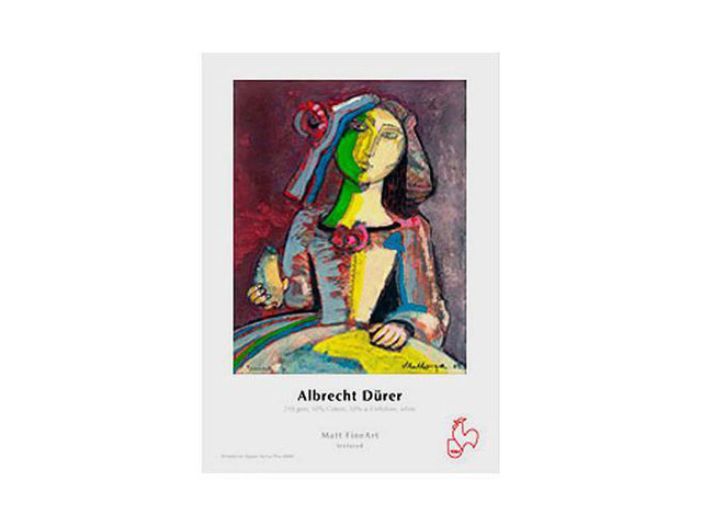 Hahnemuhle Albrecht Durer, 50% Rag, Textured Matte Surface, Natural White Inkjet Paper, 210 gsm, 13x19' 25 Sheets